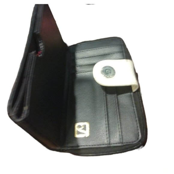 Stone Mountain Multi-purpose Cell Phone Pocket Black Wallet - Picture 4 of 7